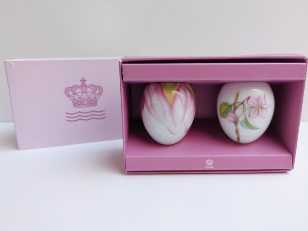 ロイヤルコペンハーゲン　イースターエッグオーナメント　アップルブロッサム＆ペタル