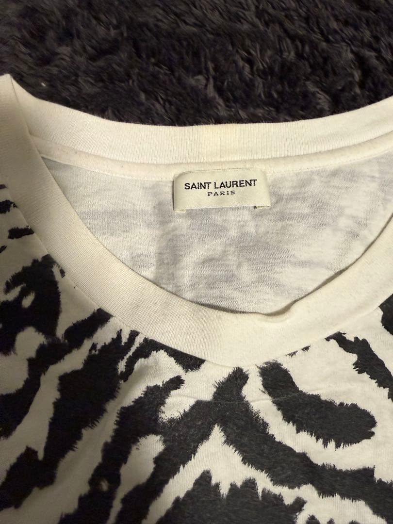 SAINT LAURENT トラ柄 Tシャツ