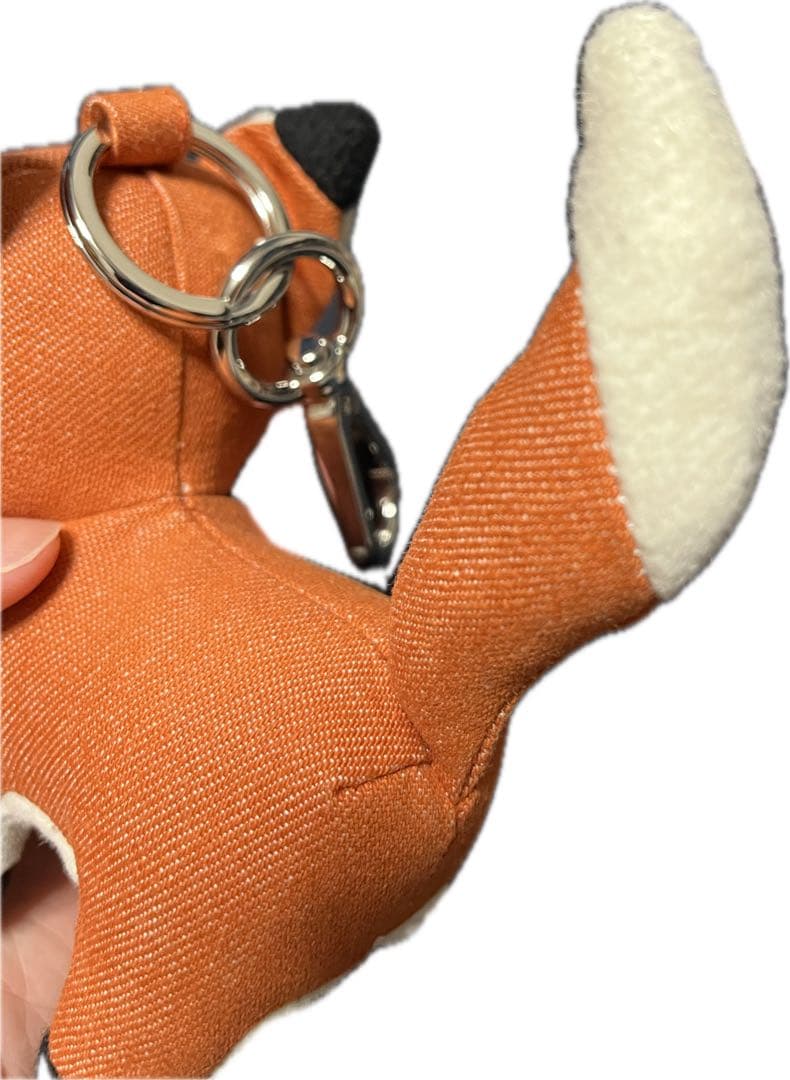 メゾンキツネ　フォックス バッグ チャーム