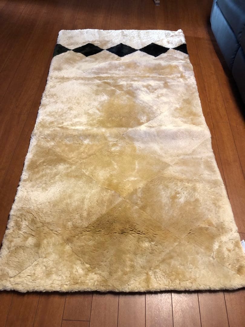 羊毛皮★ムートンシーツ100×200★