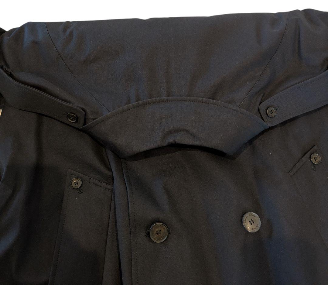 Aquascutumアクアスキュータム トレンチ コート 紺色