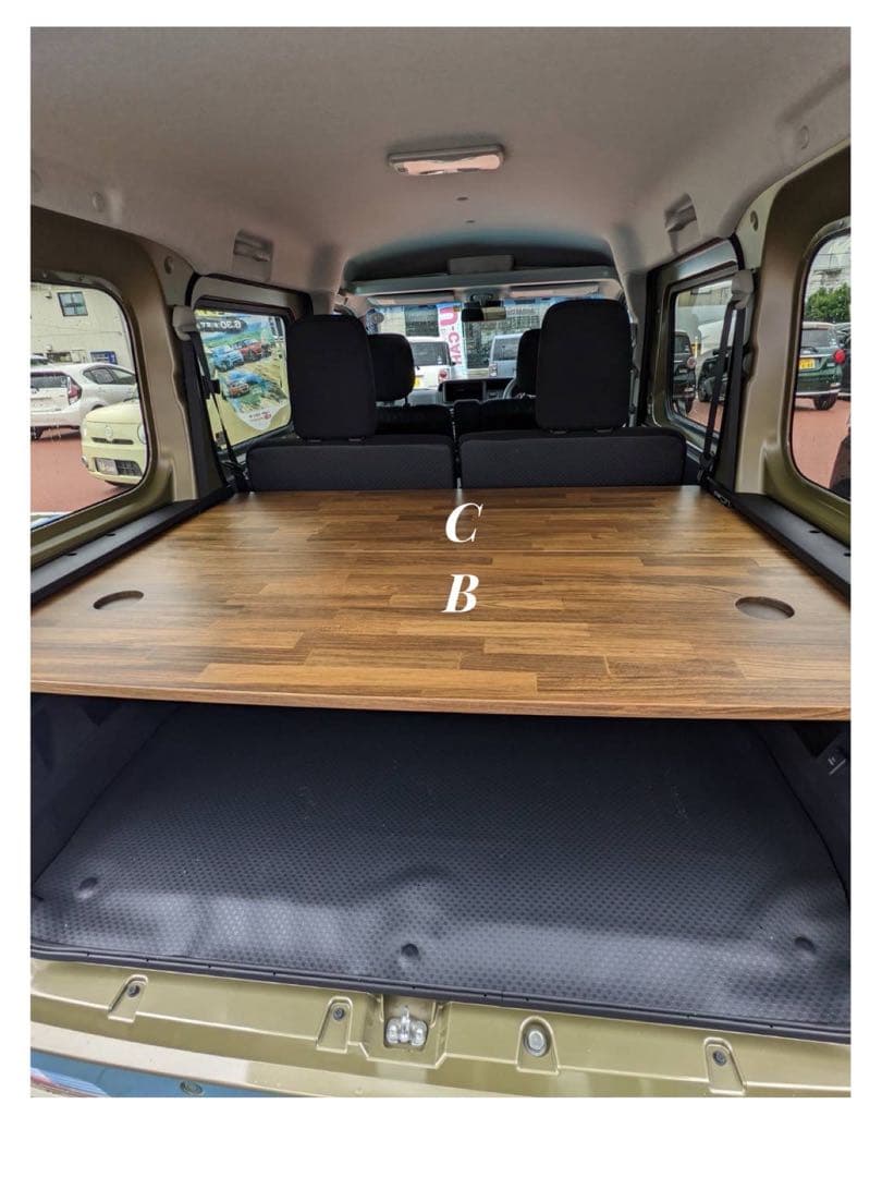 ダイハツ　新型アトレー　s700v ラゲッジボード