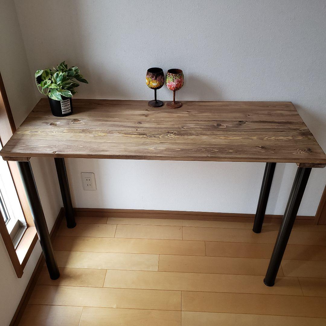 110✕36　ウォールナットワックス　カウンターテーブル