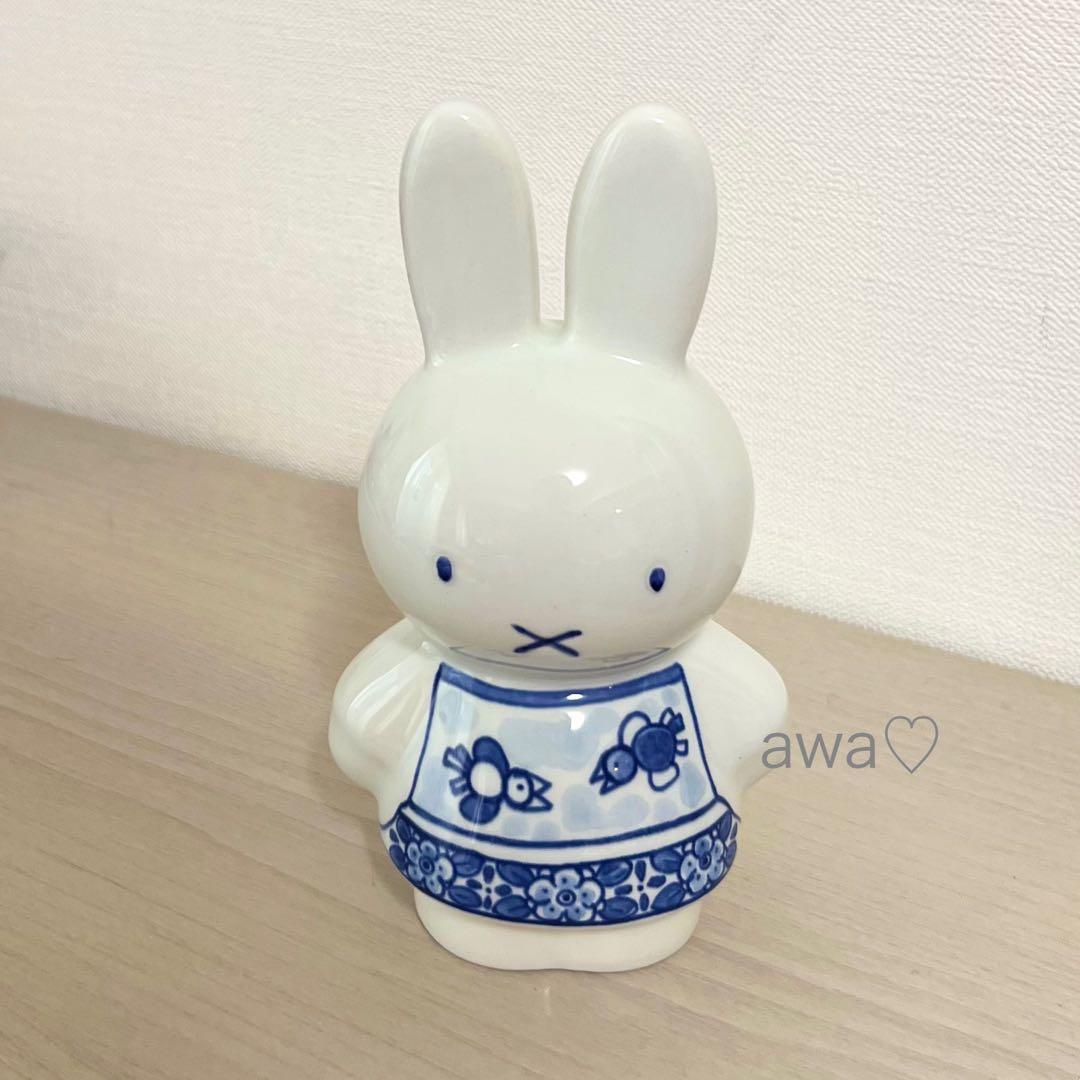 新品　オランダ　万博　ミッフィー 置物　スタチュー　置物　陶器