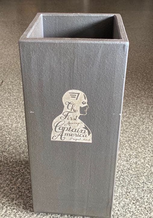 【レア】アベンジャーズ　キャプテンアメリカ　信楽焼　傘立て