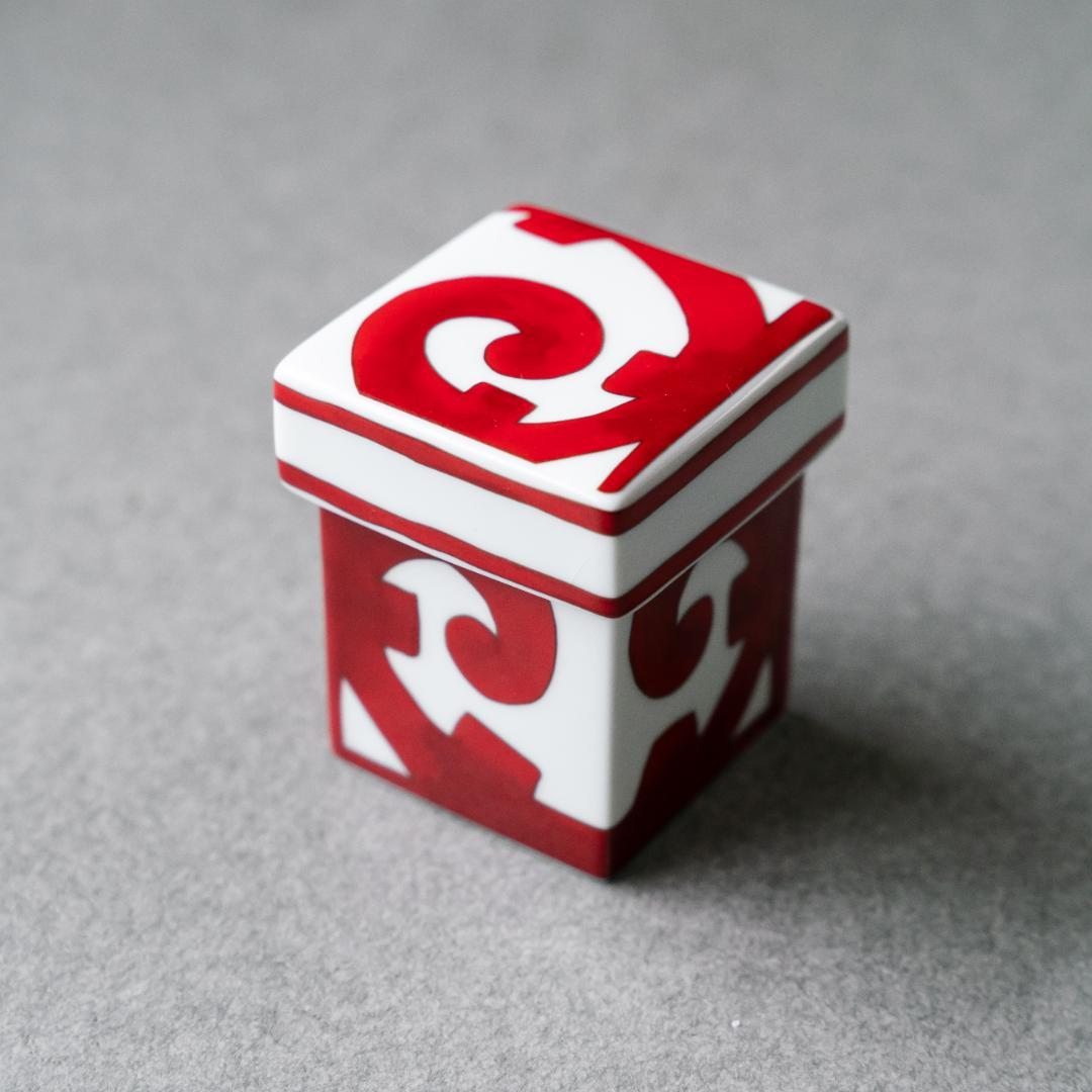 HERMES \"ガダルキヴィール\" スモールボックス シュガー 小物入れ 食器