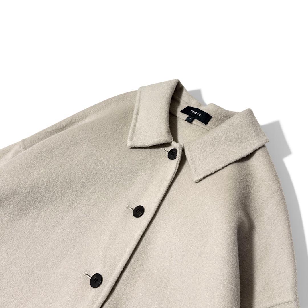 極美品✨️21AW　セオリー　Luxe New Divide シャツジャケット