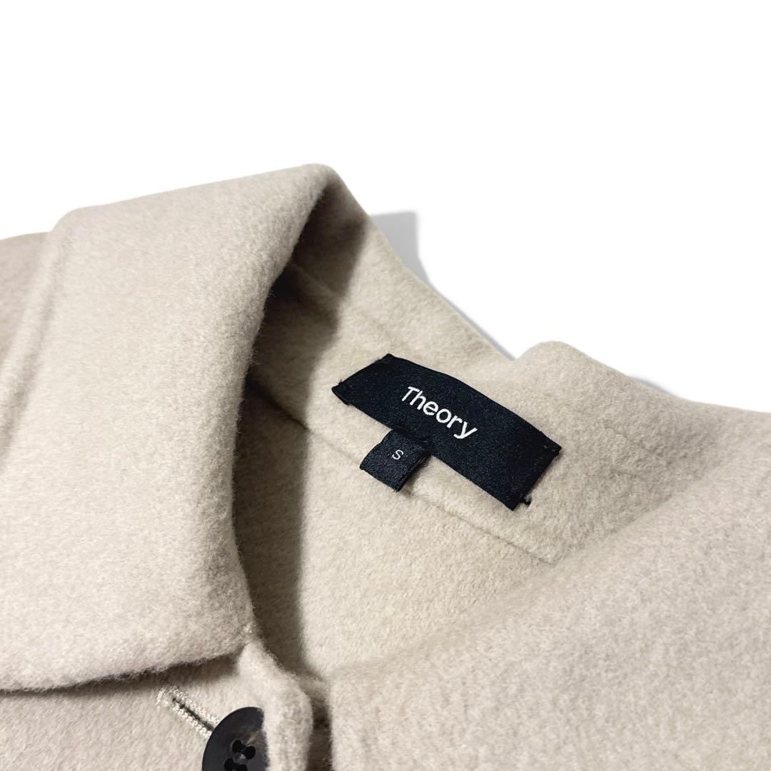 極美品✨️21AW　セオリー　Luxe New Divide シャツジャケット