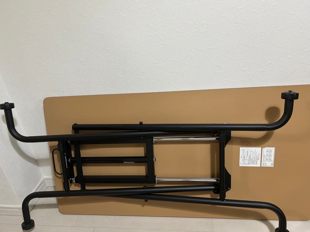 【値下げ中】ニトリ 昇降テーブル ライザ ミドルブラウン