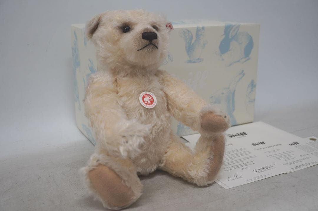 【M02-09】 Steiff シュタイフ レオポルド テディベア ぬいぐるみ