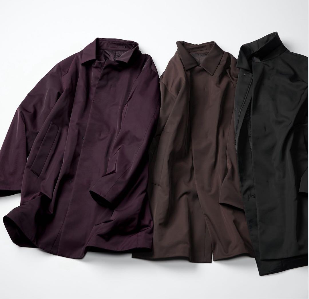 ◆【完売品】UNIQLO:C パフテックハーフコート L ダークブラウン