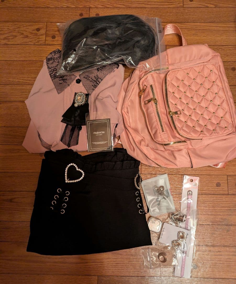 明日カノ 高橋優愛 コスプレ 衣装 地雷服 レディース ゆあてゃ