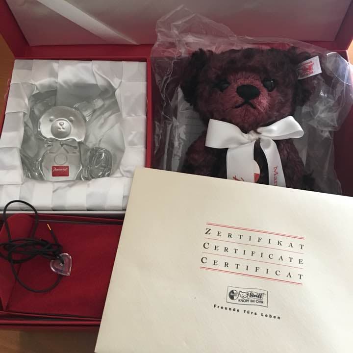 稀少！ 新品 バカラ シュタイフ  コラボレーション