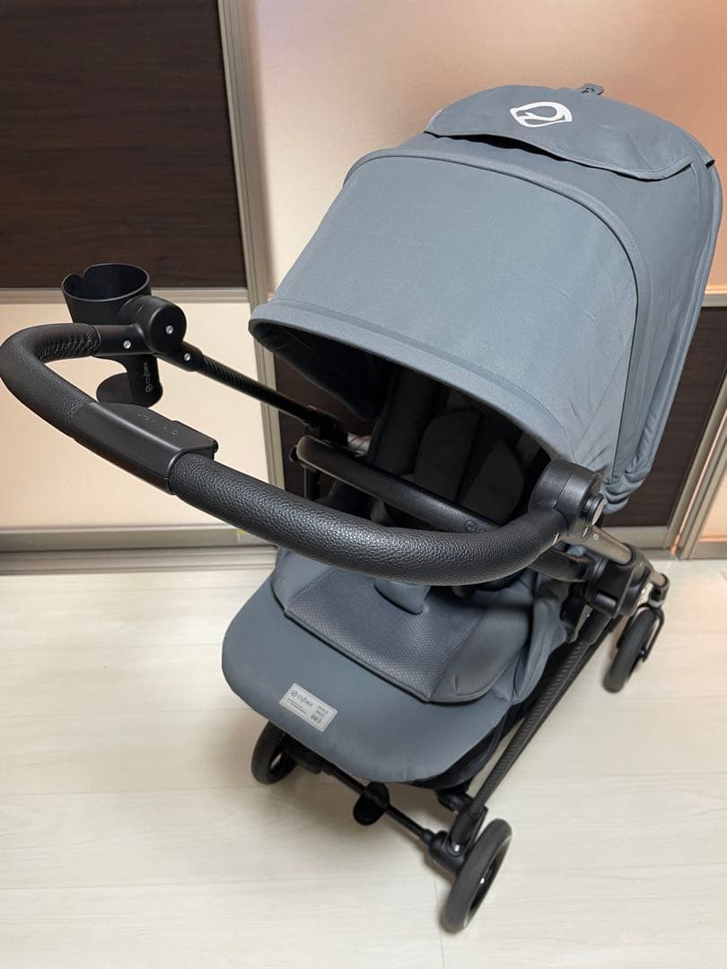 美品 人気モデル cybex サイベックス メリオカーボン モニュメントグレー