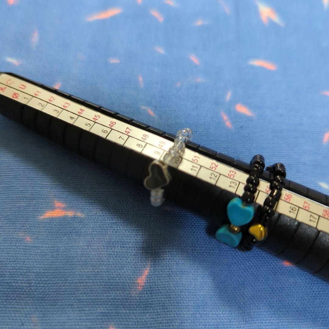 画面画面ハンドメイド にこちゃんスマイリーリング他指輪5点セット BB-50