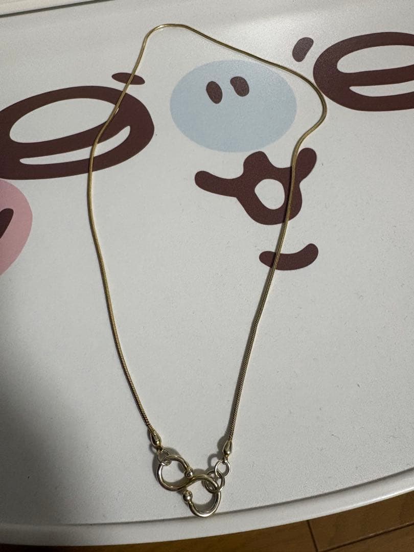 【ヒアーズ・完売品】h'eres INES 08 NECKLACE GOLD