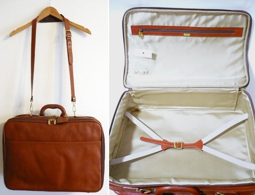 いちごVintage 美品★BALLY レザースーツケース★バリー