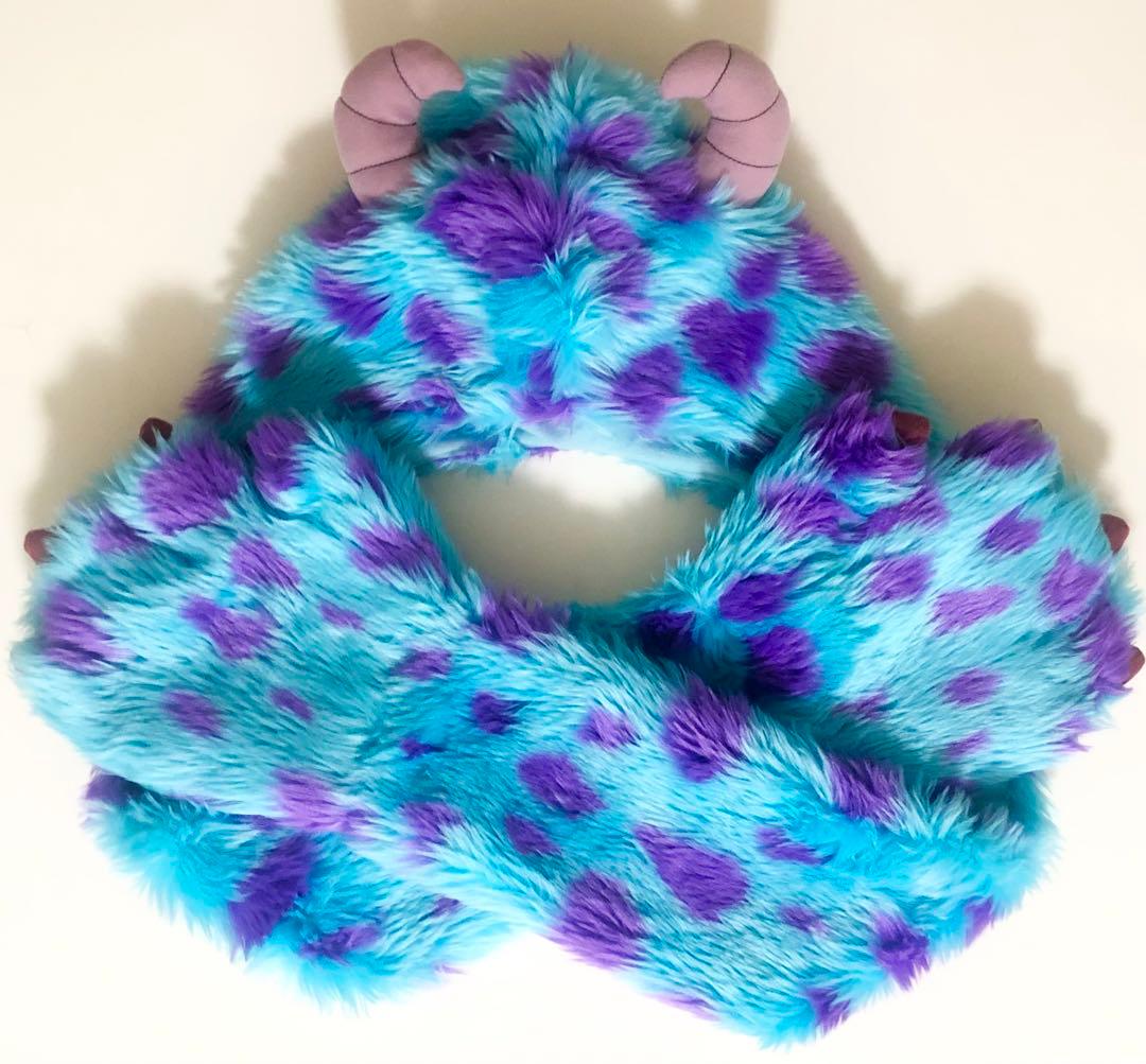 マフラーキャップ　モンスターズインク　サリー　ファンキャップ 圧縮なし発送