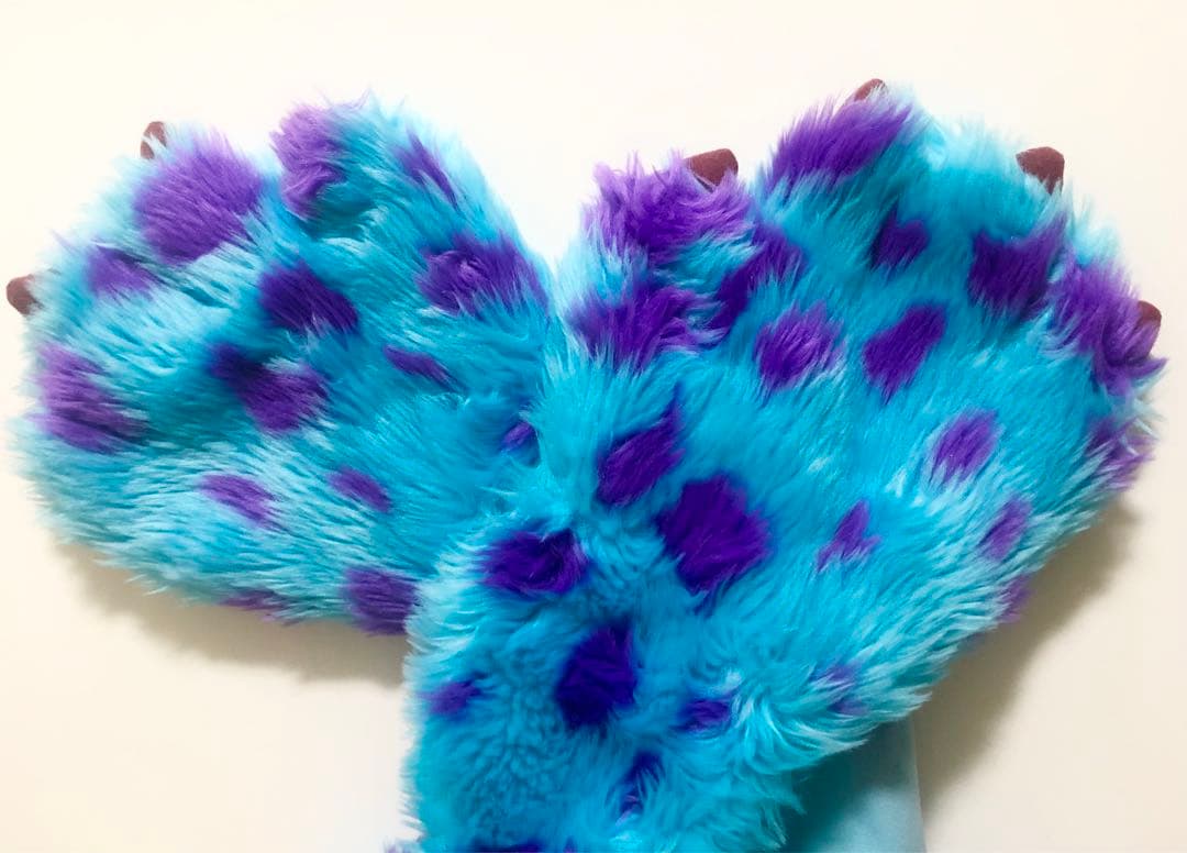 マフラーキャップ　モンスターズインク　サリー　ファンキャップ 圧縮なし発送