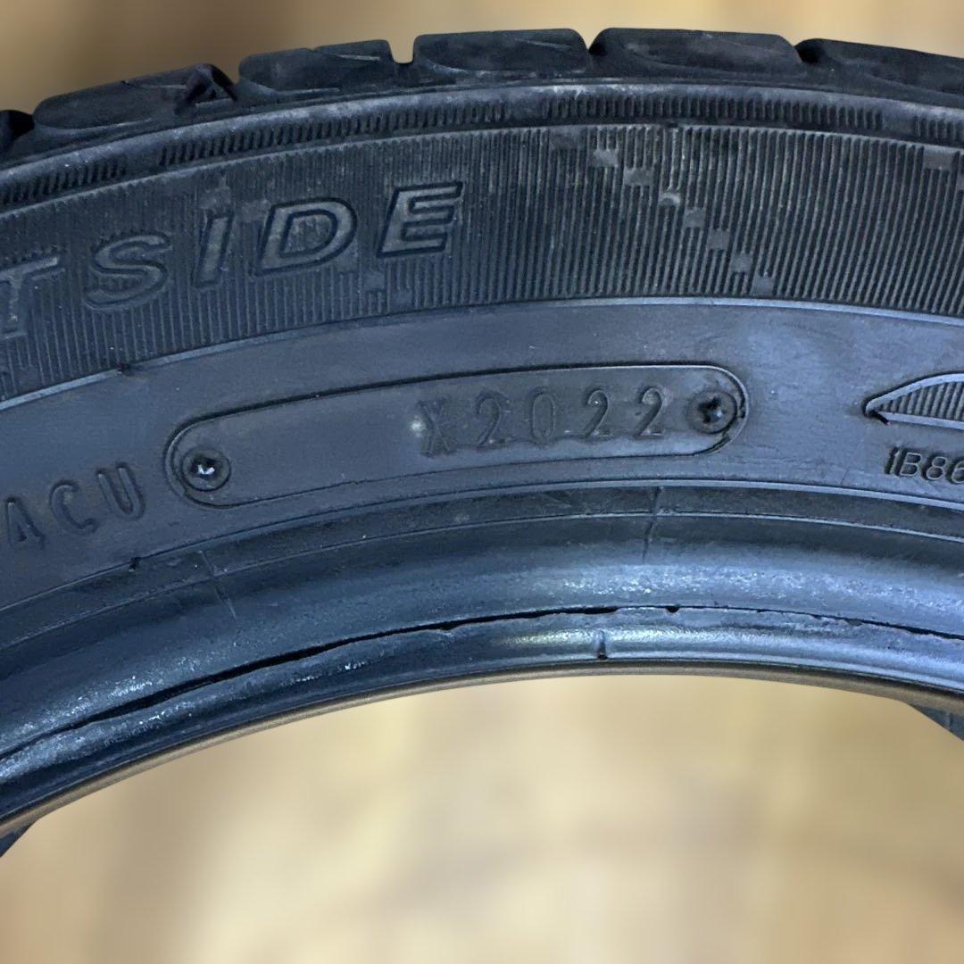 DUNLOP 175/55R15 夏用タイヤ 2022年2本(2-49)