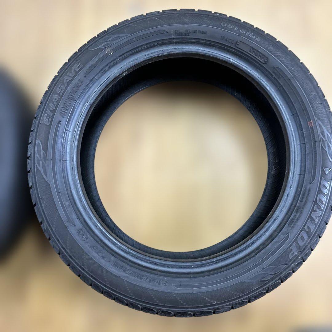 DUNLOP 175/55R15 夏用タイヤ 2022年2本(2-49)