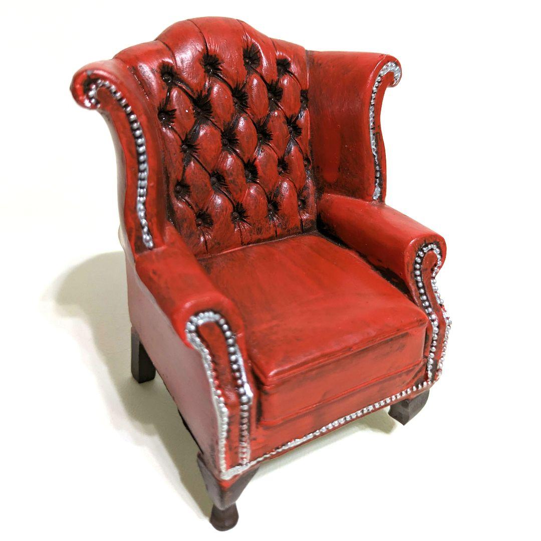 【お値下げ】ミニチュア　アンティーク調チェアー　3点セット