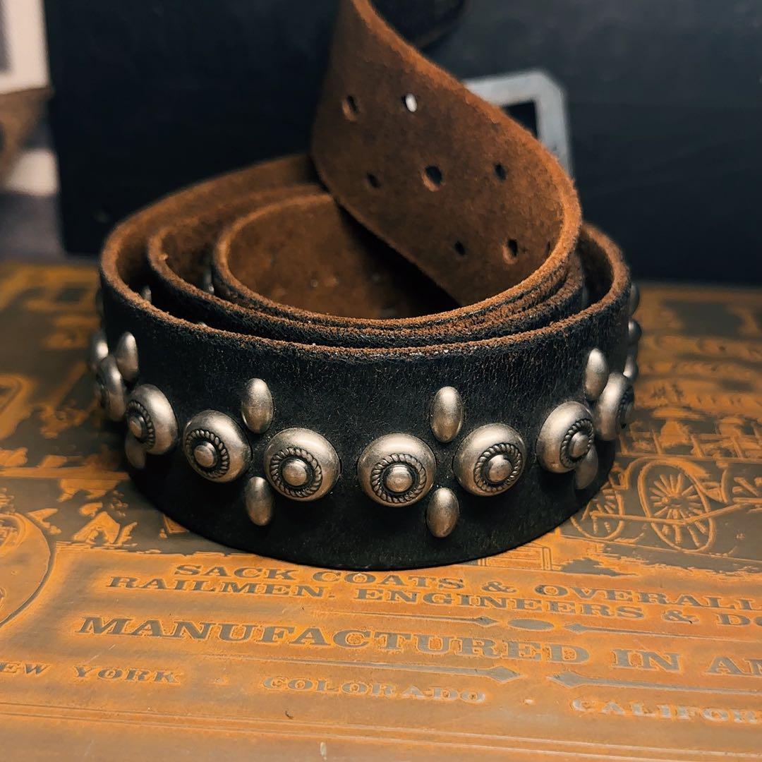 RRL の廃番レザーベルトです。