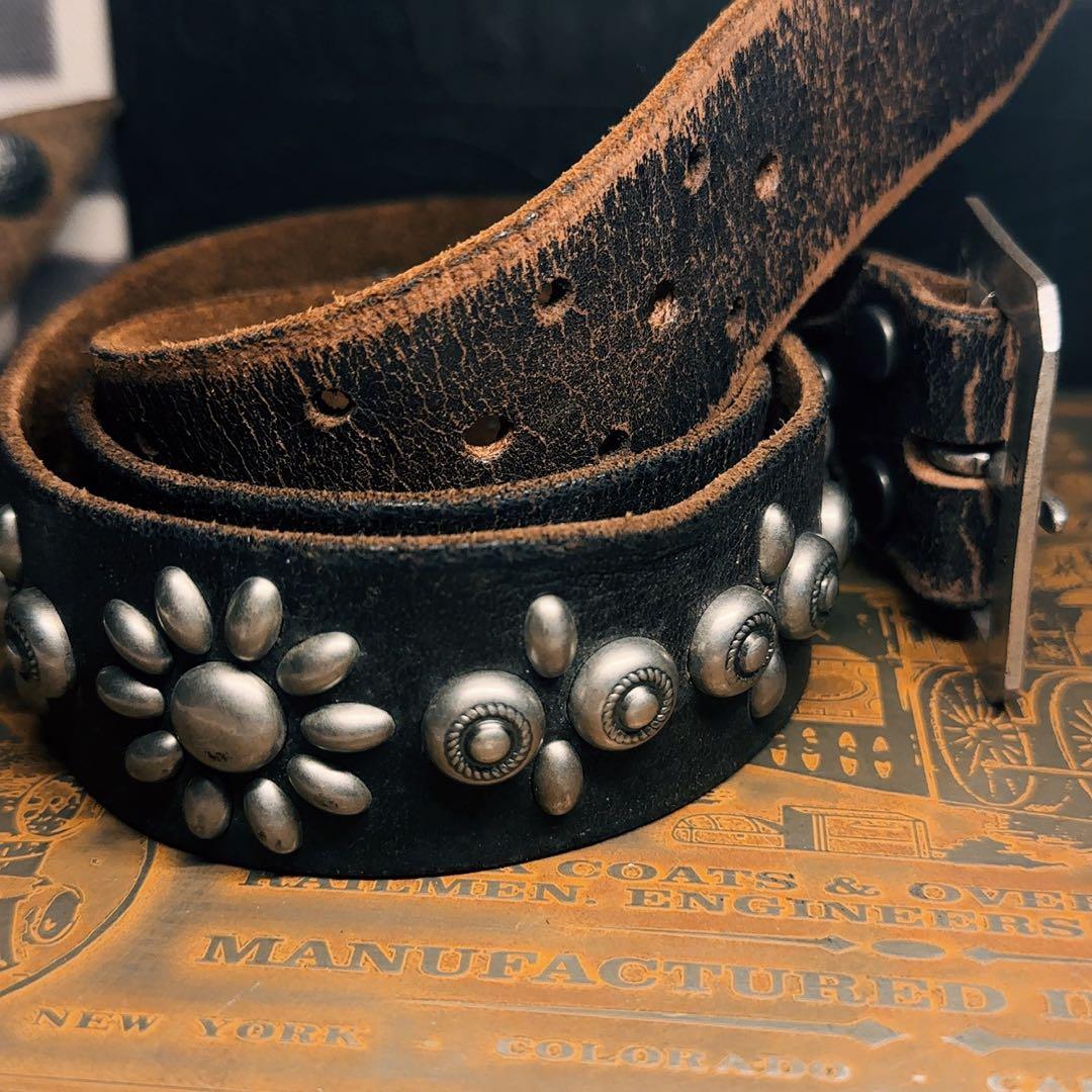 RRL の廃番レザーベルトです。