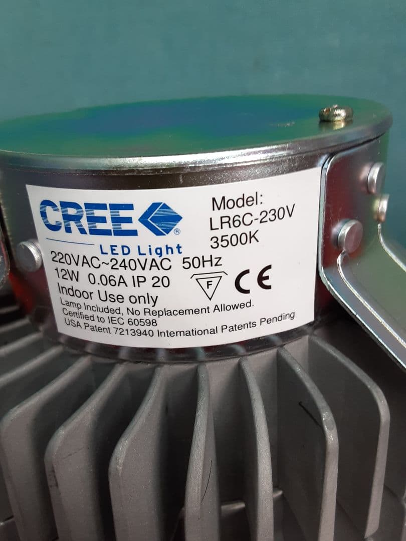 Cree LR6C-230V 　レトロフィットLEDダウンライト　5個セット