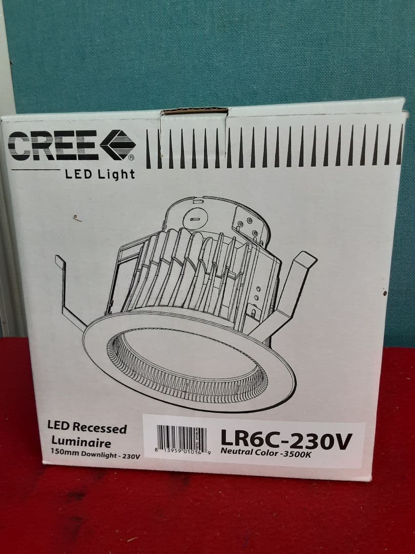 Cree LR6C-230V 　レトロフィットLEDダウンライト　5個セット