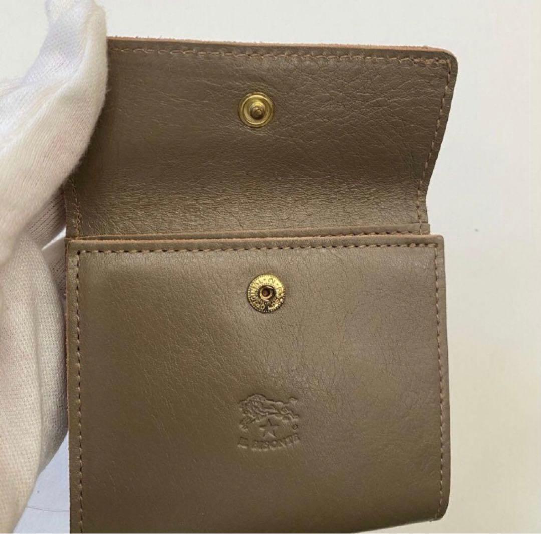 【IL BISONTE】新品未使用　コンパクトスクエアウォレットTORTORA