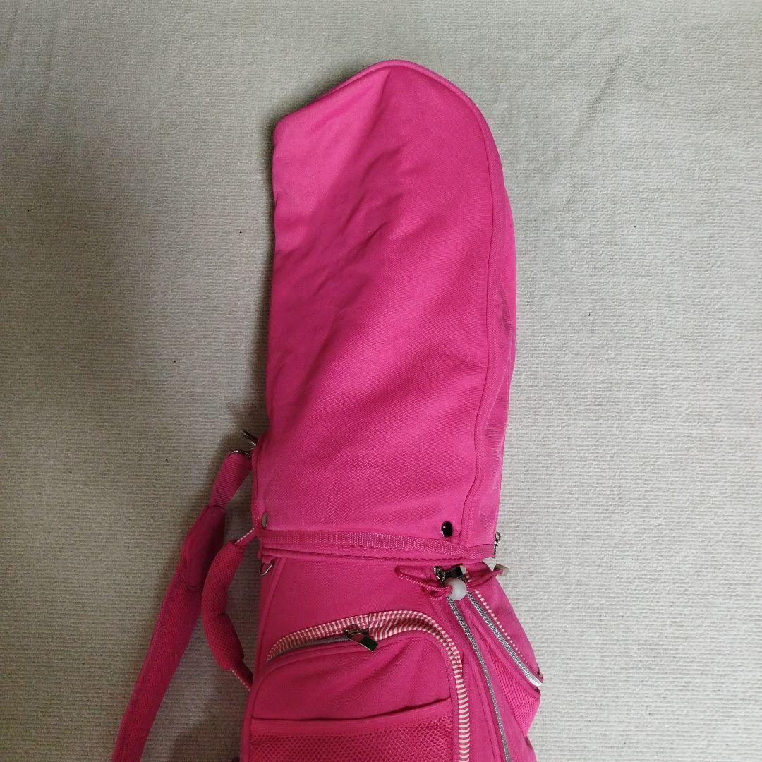 adidas ゴルフバッグ ピンク キャディバッグ 美品