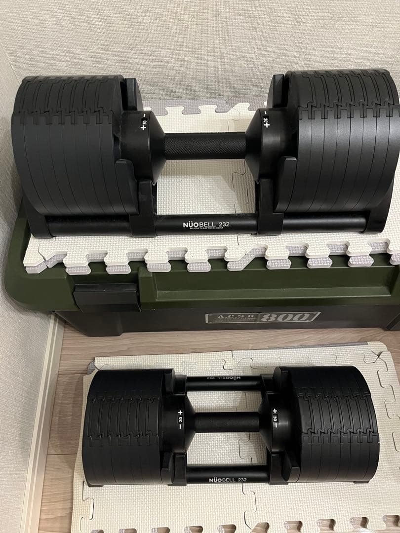 【セット①/2】ヌオベル 32kg 2kg刻み 可変式ダンベル
