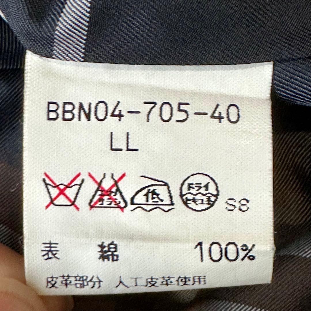 美品 バーバリー ステンカラーコート ノバチェック ベージュ LLサイズ