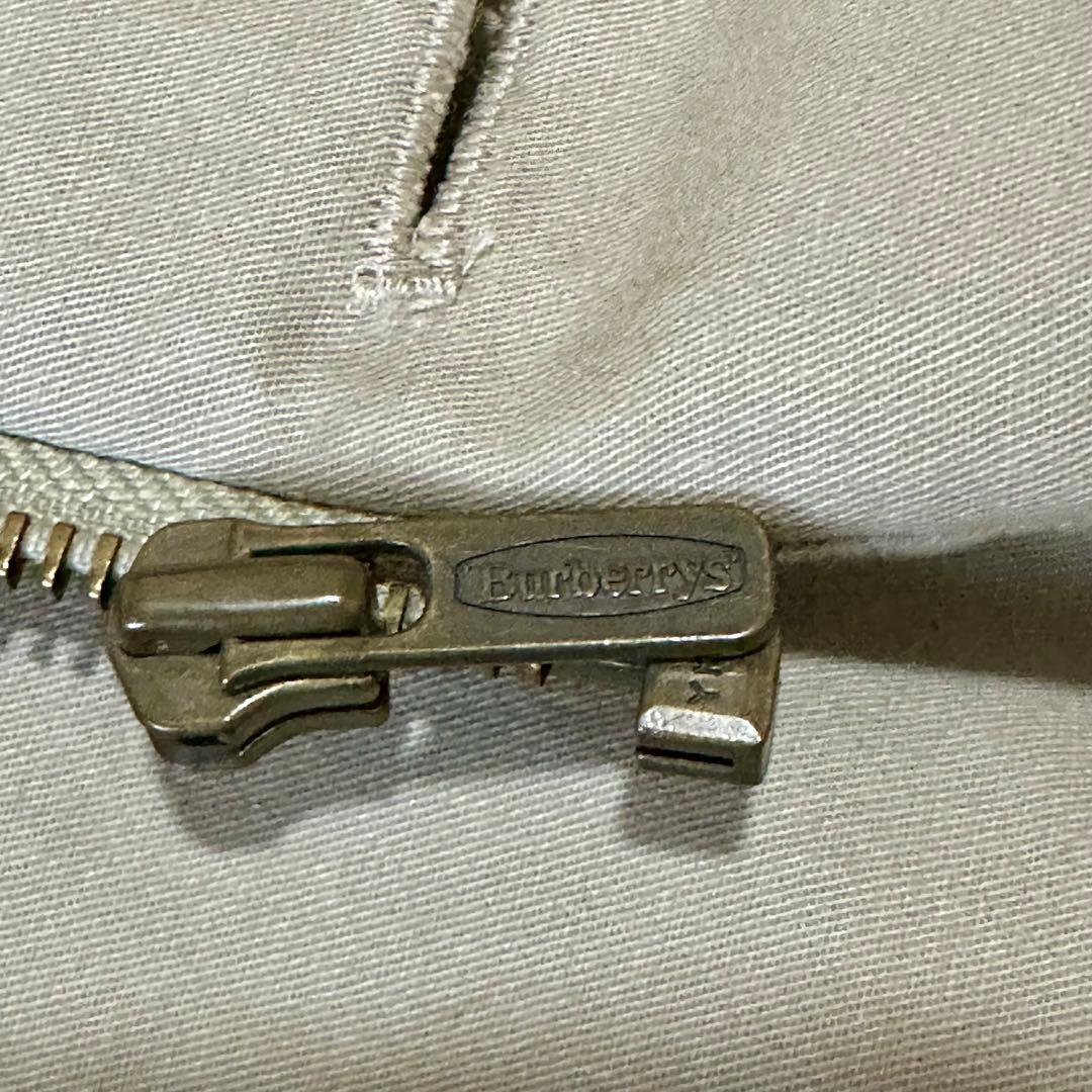 美品 バーバリー ステンカラーコート ノバチェック ベージュ LLサイズ