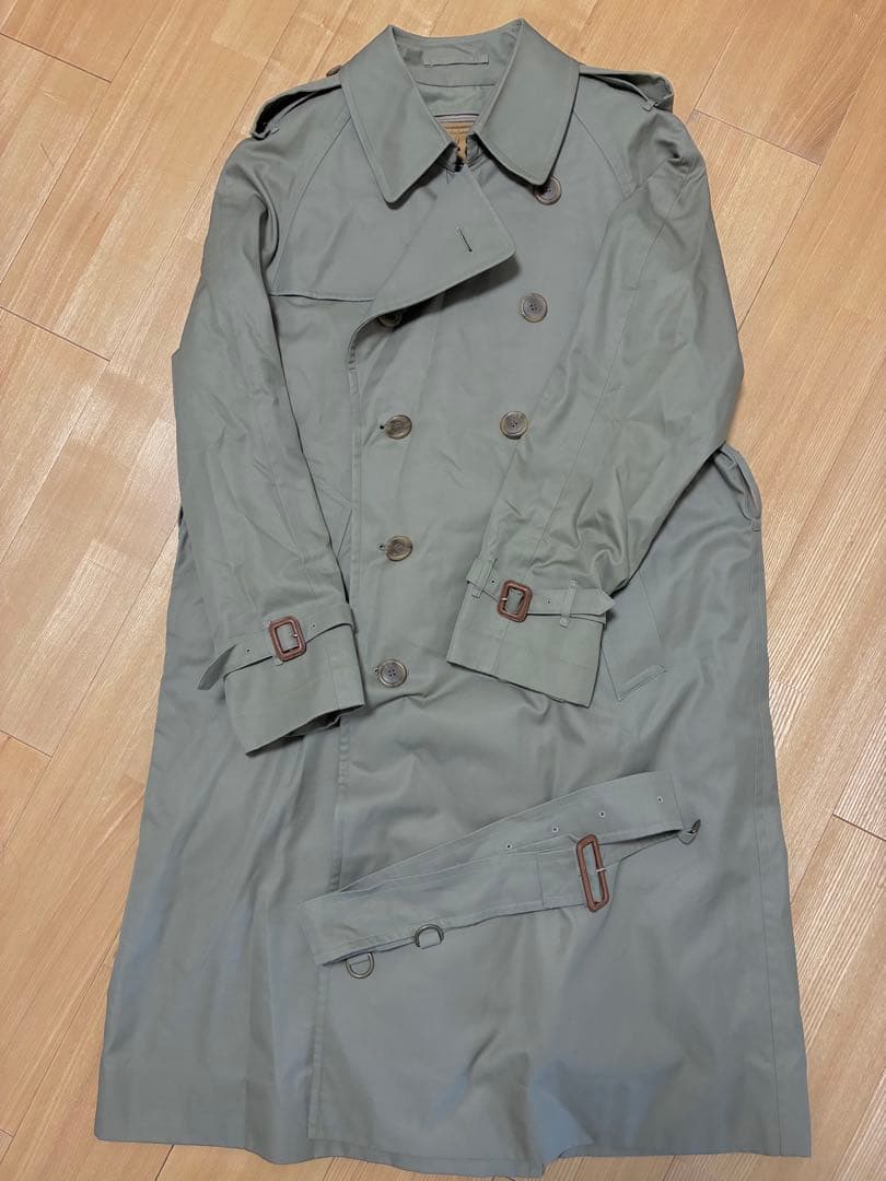 【Routemaster69様】美品Burberrys カーキ色メンズトレンチコ