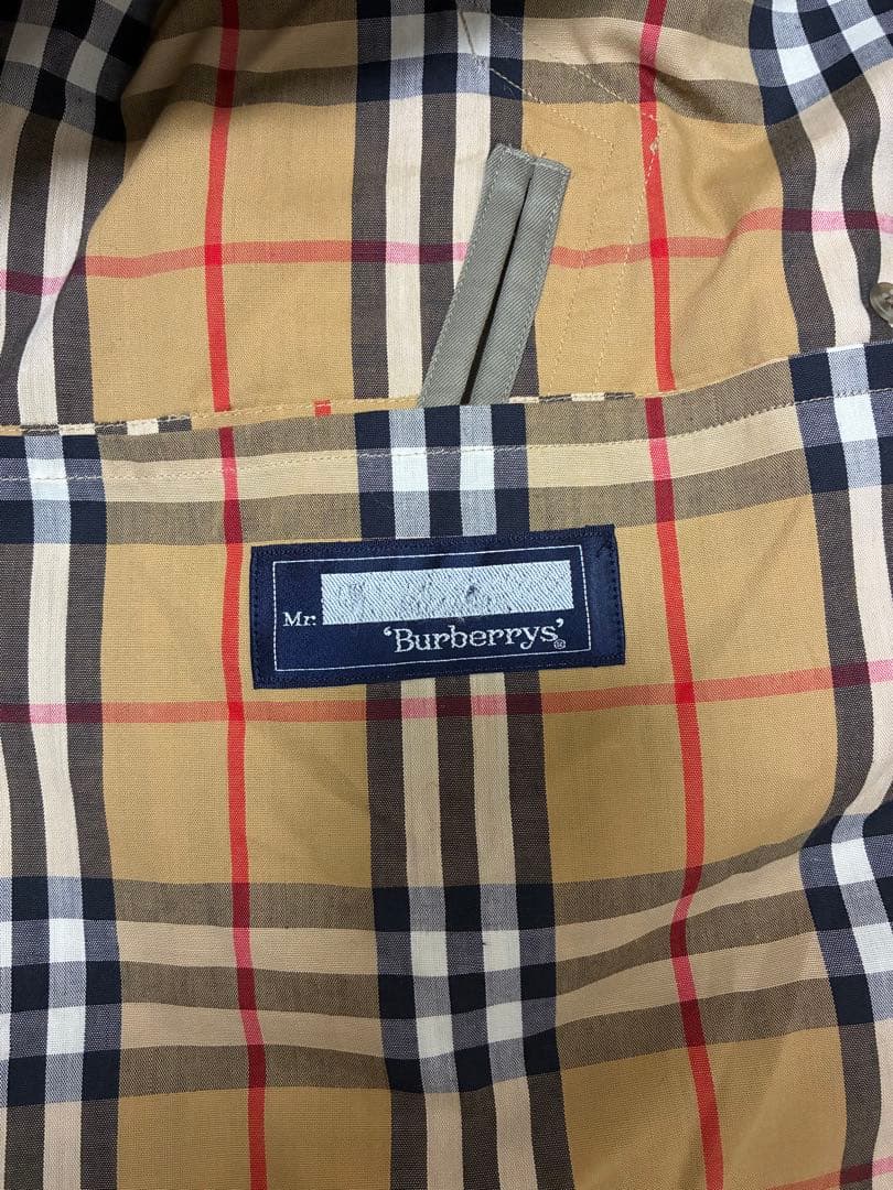 【Routemaster69様】美品Burberrys カーキ色メンズトレンチコ