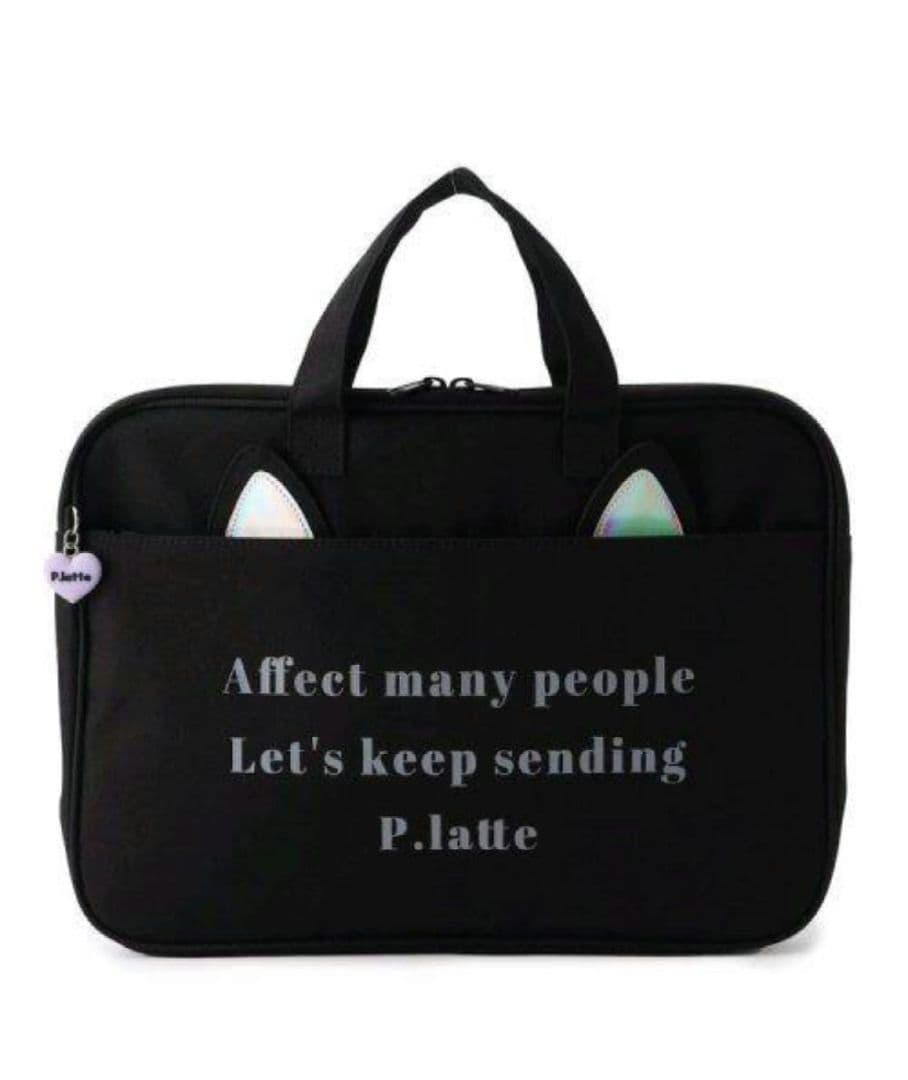 まりりん★新品 ピンクラテ★ネコミミ タブレット パソコンバッグ