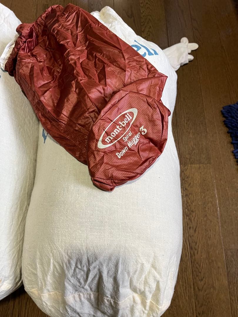 mont-bell ダウンシュラフ 3つ