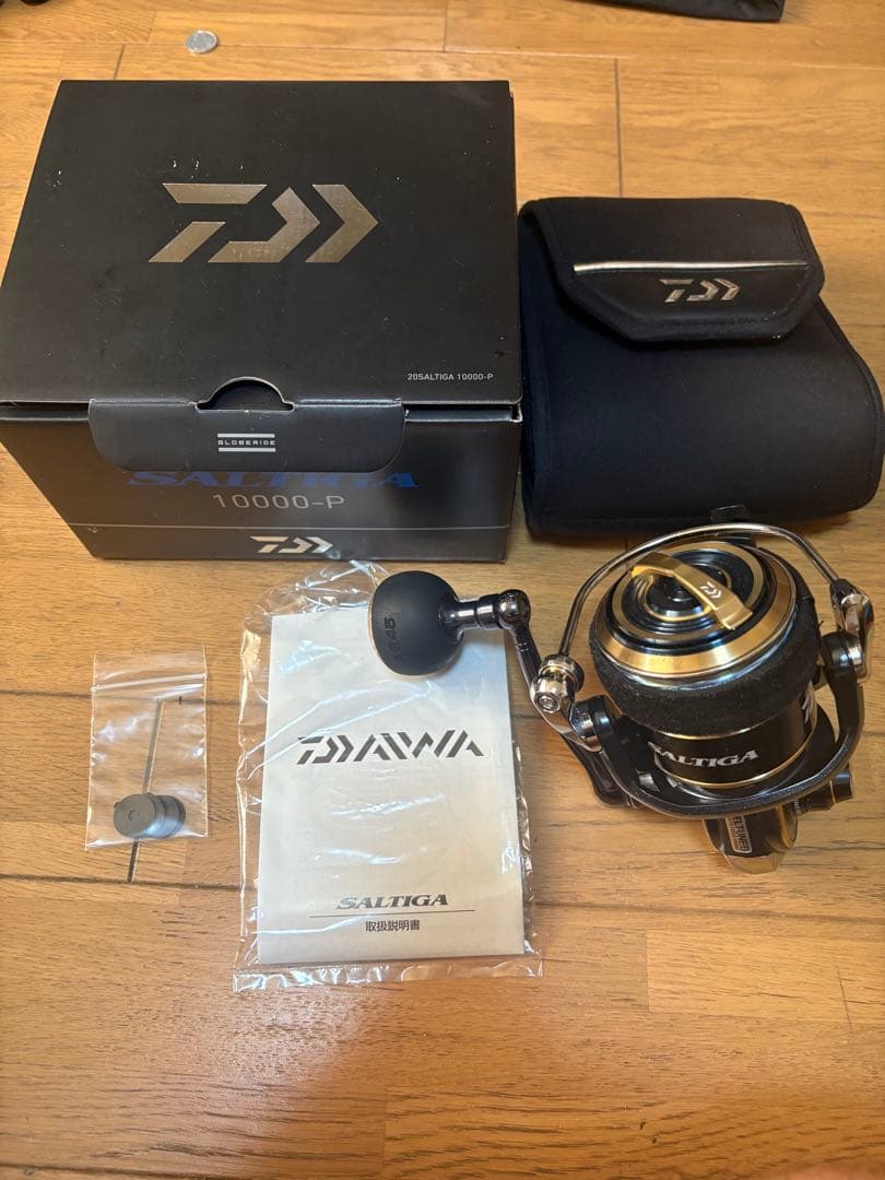 Daiwa Saltiga 10000-P 新品ライン付き　値下げ