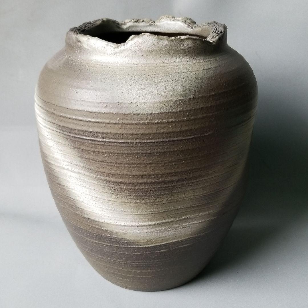 信楽焼傘立て  ちぎり壷 高さ４５cm