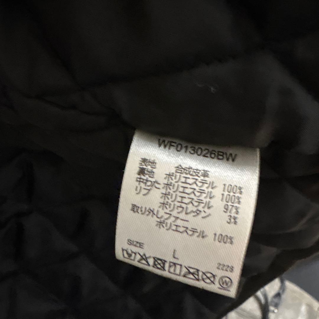 完売品　Lサイズ　WISHFOREVER 2WAYフードブルゾン