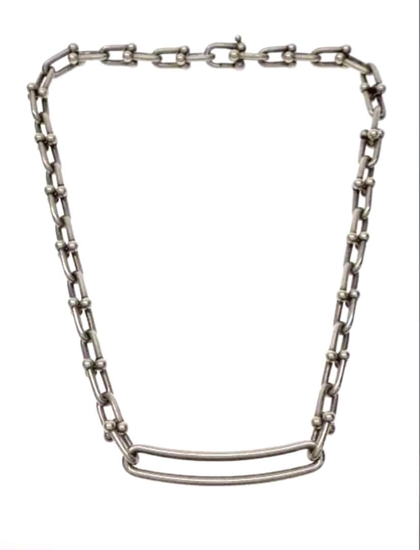 Tiffany ハードウェア ミディアム リンク ネックレス
