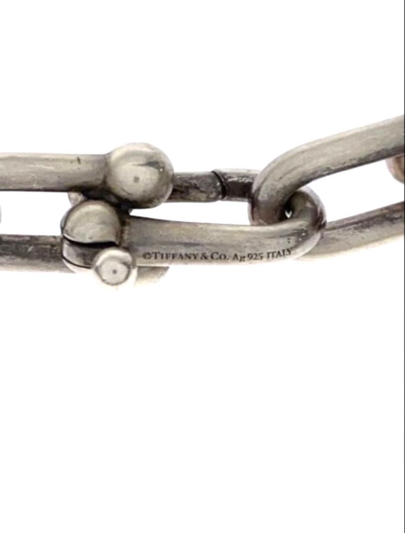 Tiffany ハードウェア ミディアム リンク ネックレス
