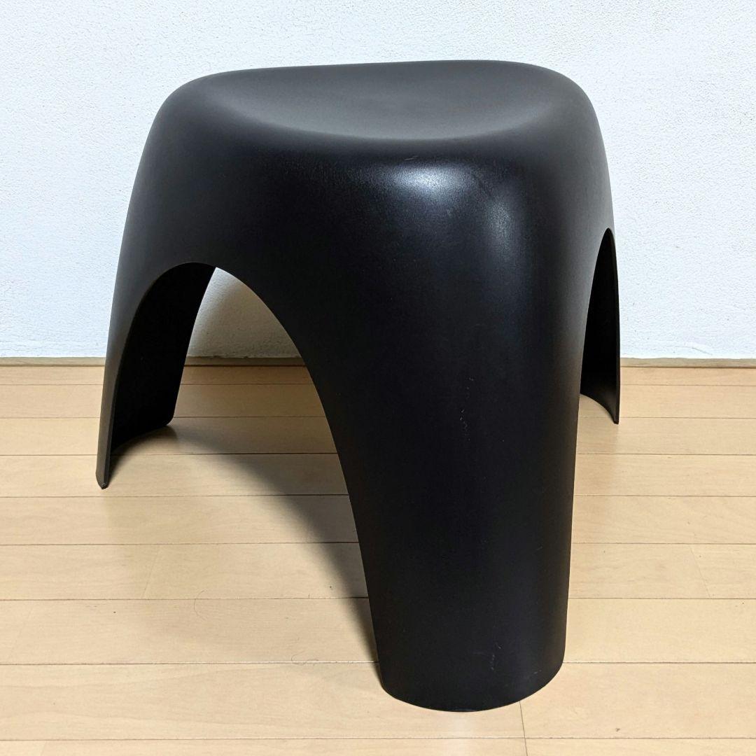 美品 Vitra ヴィトラ 柳宗理 エレファントスツール ブラック 黒
