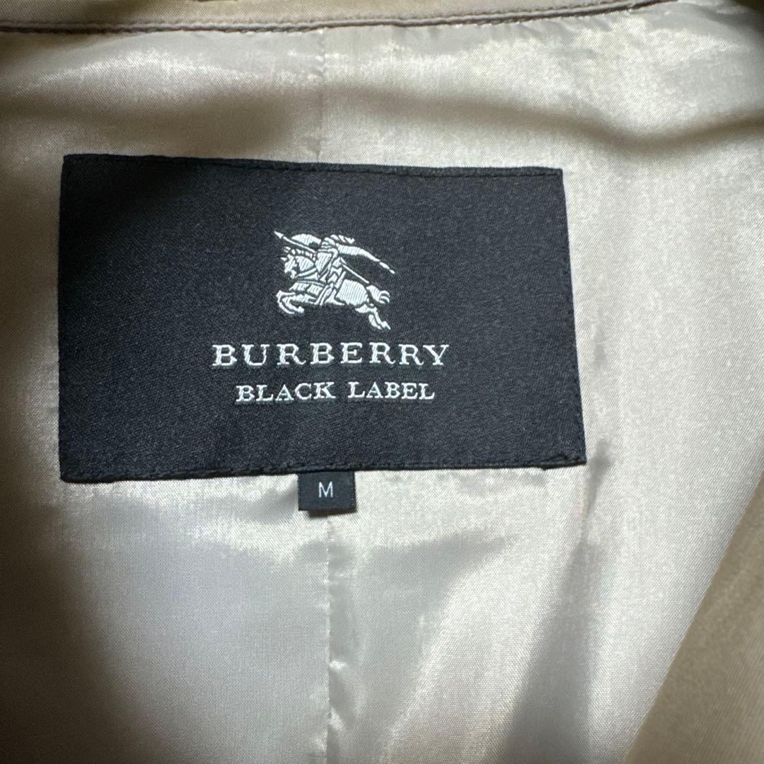 BURBERRY BLACK LABEL グレー トレンチコート M