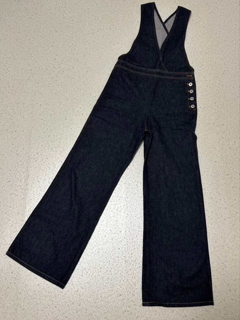 新品 cygne シーニュ　デニムサロペット　0