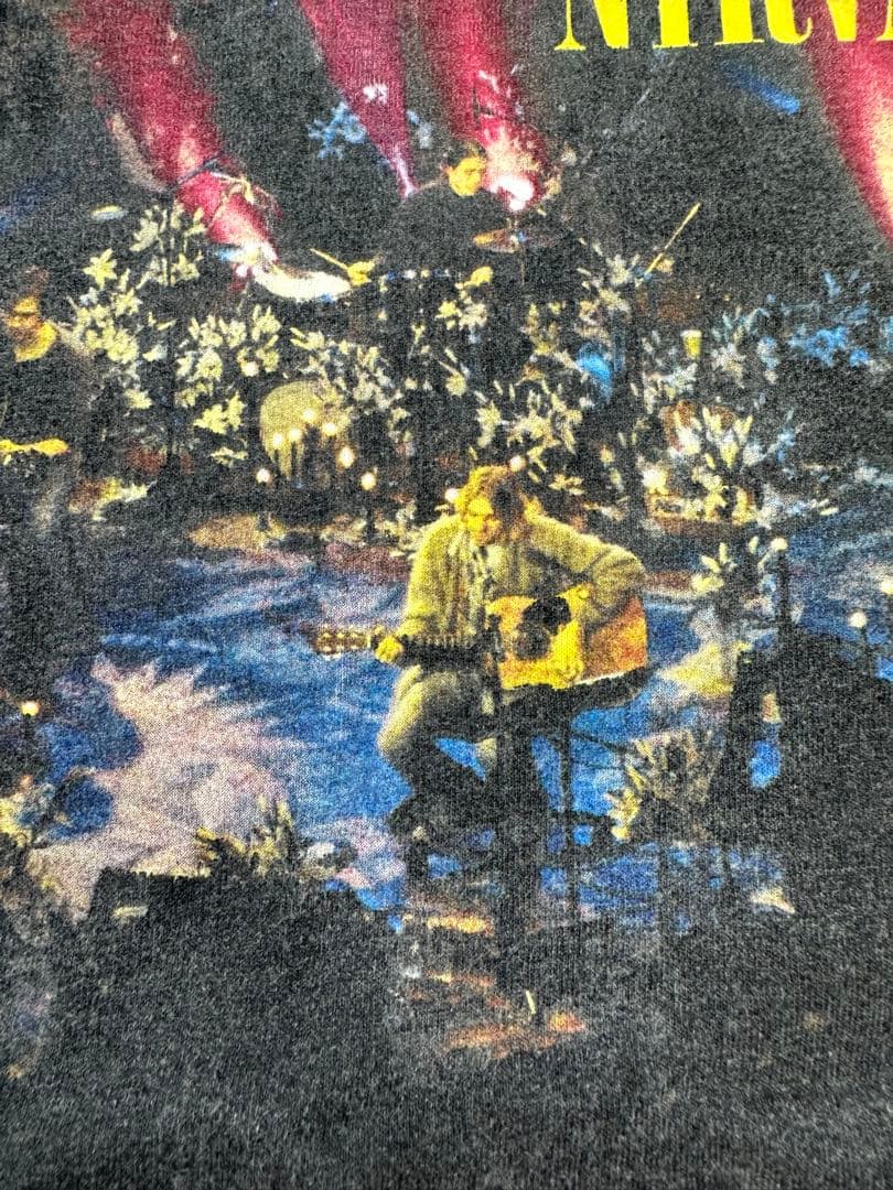 希少/美品 90s/NIRVANA/LIVE IN NEW YORK Tシャツ