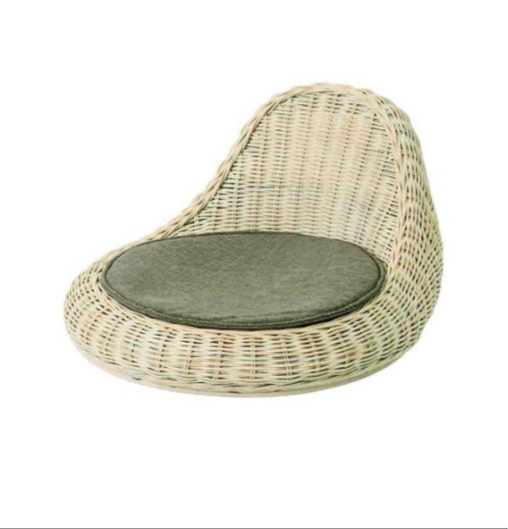 CHERRY チェリー 座椅子チェア 椅子 ラタン RATTAN リビング