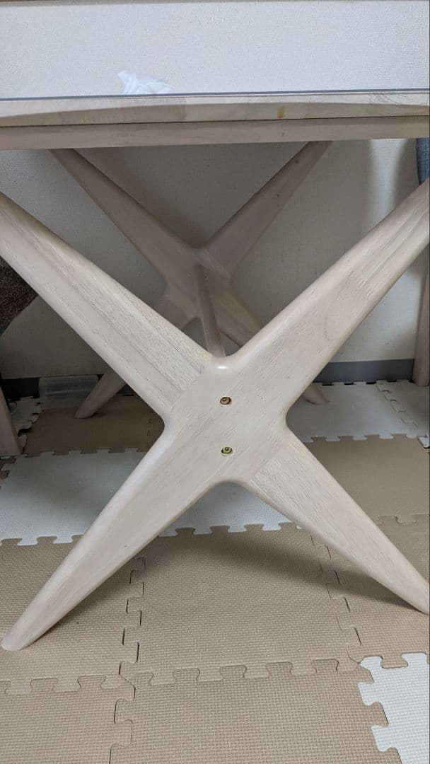 ※ビビ※ニトリ リビングダイニングテーブル 幅90cm